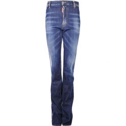 Dsquared Jeansy "Dalma Angel". Jeansy damskie Dsquared2, z jeansu, z podwyższonym stanem. Za 1199,00 zł.