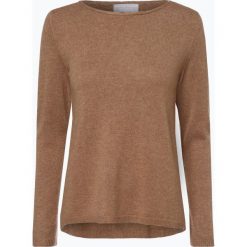 Marie Lund - Sweter damski z czystego kaszmiru, beżowy. Brązowe swetry damskie marki Marie Lund, m, bez wzorów, z kaszmiru, bez rękawów, bez kaptura. Za 349,95 zł.