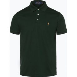 Polo Ralph Lauren - Męska koszulka polo – Slim fit, zielony. Zielone koszulki męskie Polo Ralph Lauren, s, z haftami, z dżerseju, klasyczne, bez rękawów. Za 399,95 zł.