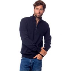 Heavy Tools Męska sweter Hinter W18-442 Navy (rozmiar XL). Niebieskie swetry męskie Heavy Tools, xl, bez wzorów, z bawełny, bez kołnierzyka, bez kaptura. W wyprzedaży za 142,00 zł.