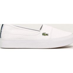 Lacoste - Tenisówki Marice Plus Grand. Białe trampki i tenisówki damskie Lacoste, bez wzorów, z gumy, bez zapięcia. Za 329,90 zł.