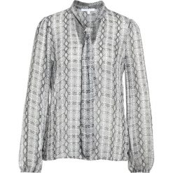 Patrizia Pepe PYTHON Bluzka grey. Szare bluzki damskie Patrizia Pepe, bez wzorów, z wiskozy, bez kołnierzyka, bez rękawów. W wyprzedaży za 431,60 zł.