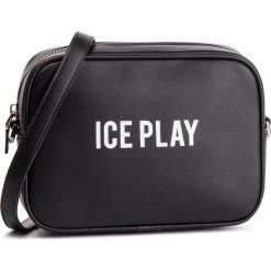 Torebka Ice Play 19E W2M1 7200 6928 9000. Czarne listonoszki damskie Ice Play, bez wzorów, bez dodatków. W wyprzedaży za 259,00 zł.