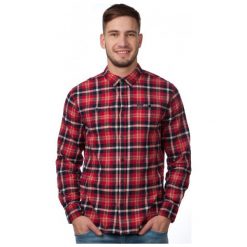 Pepe Jeans Koszula Męska Yank Xxl Czerwony. Czerwone koszule męskie marki Pepe Jeans, xxl, bez wzorów, z jeansu, bez kołnierzyka, bez rękawów. W wyprzedaży za 171,00 zł.
