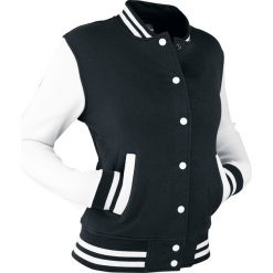 Urban Classics 2-Tone College College Jacket damska czarny/biały. Czarne kurtki damskie marki Urban Classics, xl, w paski, z kapturem. Za 199,90 zł.