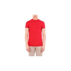 T-shirty z krótkim rękawem Dsquared D9M460050. Czerwone t-shirty męskie Dsquared, m, bez wzorów, bez kołnierzyka, krótkie. Za 693,84 zł.