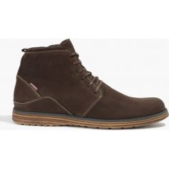 Kozaki brązowe Alessandro. Brązowe buty zimowe męskie marki Badura. Za 279,99 zł.