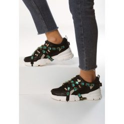 Czarne Sneakersy Designate. Czarne sneakersy damskie Born2be, z materiału. Za 109,99 zł.