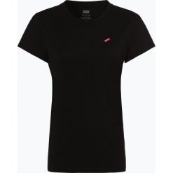 Levi's - T-shirt damski, czarny. Czarne t-shirty damskie Levi's®, s, z aplikacjami, eleganckie, bez kołnierzyka. Za 89,95 zł.