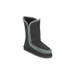 Kozaki LPB Shoes NATHALIE. Czarne kozaki damskie marki LPB Shoes, bez obcasa, bez zapięcia. Za 175,20 zł.