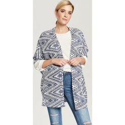 Kardigan w kolorze niebieskim ze wzorem. Niebieskie swetry damskie Zabaione, Hailys, s, bez wzorów. W wyprzedaży za 44,95 zł.
