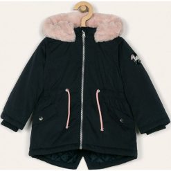 Name it - Kurtka dziecięca 92-122 cm. Niebieskie kurtki dziewczęce Name it, bez wzorów, z bawełny, krótkie, z kapturem. Za 239,90 zł.