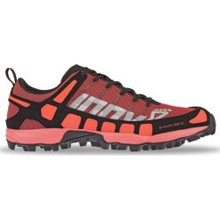 Buty Inov-8 X-Talon 212 Classic Koralowo-Czarne. Pomarańczowe buty sportowe damskie Inov-8, w paski, z nylonu, do biegania. Za 449,99 zł.