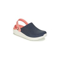 Chodaki Crocs LITERIDE CLOG. Niebieskie klapki damskie Crocs, bez wzorów, bez obcasa. Za 239,00 zł.