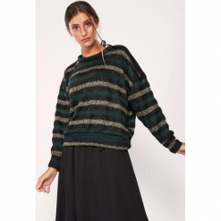 Sweter w kolorze czarnym ze wzorem. Czarne bez kategorii marki Dioxide, s, z okrągłym kołnierzem. W wyprzedaży za 89,95 zł.
