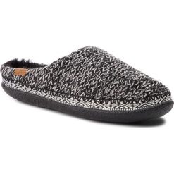 Kapcie TOMS - Ivy 10010877 Black/White. Szare klapki damskie marki Toms, bez wzorów, z tworzywa sztucznego, bez obcasa. W wyprzedaży za 179,00 zł.