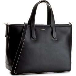 Torebka DKNY - R461030305 Item Greenwich Smo Black 001. Czarne torebki klasyczne damskie DKNY, bez wzorów, ze skóry, klasyczne, bez dodatków. W wyprzedaży za 869,00 zł.