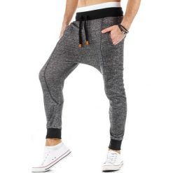Spodnie dresowe męskie: Spodnie dresowe baggy (ux0219)