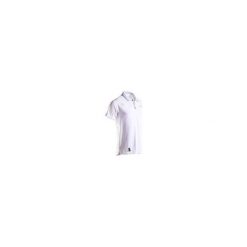 Koszulka Polo Do Tenisa Tpo 500 Dry Męska. Białe koszulki męskie ARTENGO, m, bez wzorów, z elastanu, sportowe, polo, bez rękawów. Za 49,99 zł.