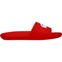 Lacoste Klapki męskie Croco Slide 119 1 CMA RED. Czerwone kapcie męskie Lacoste. Za 101,00 zł.
