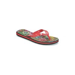 Japonki Desigual SHOES_FLIP FLOP_TROPICAL. Czarne klapki damskie Desigual, bez wzorów, bez obcasa. Za 87,20 zł.