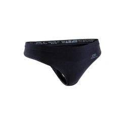 Stringi Oddychające Do Biegania Damskie. Czarne stringi damskie marki KALENJI, xs, z elastanu. Za 19,99 zł.