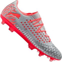 Buty piłkarskie Puma Future 4.1 Netfit Low Fg / Ag M 105730-01. Szare buty sportowe męskie Puma, na jesień, z tkaniny, na sznurówki, do piłki nożnej. W wyprzedaży za 659,00 zł.