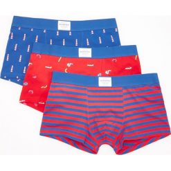Bokserki męskie: Bokserki 3 pack – Czerwony