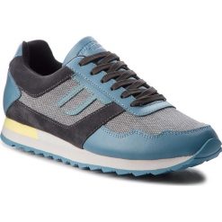 Sneakersy TRUSSARDI JEANS - 77A00101 E510. Niebieskie sneakersy męskie Trussardi Jeans, na co dzień, bez wzorów, z jeansu, bez zapięcia. W wyprzedaży za 319,00 zł.