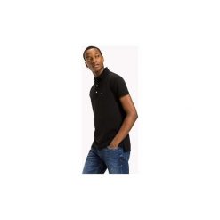 Koszulki polo z krótkim rękawem Tommy Hilfiger MW0MW04975 SLIM POLO CORE. Czarne koszulki męskie TOMMY HILFIGER, s, bez wzorów, z krótkim rękawem. Za 230,11 zł.
