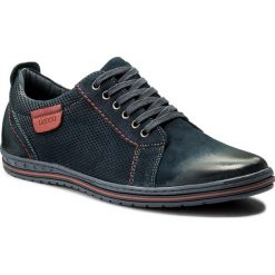 Derby męskie: Półbuty LASOCKI FOR MEN - MI08-C273-323-01 Granatowy