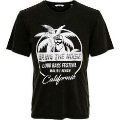 ONLY&SONS Męska koszulka Prom do Ss Reg Tee Black (rozmiar S). Czarne koszulki męskie Only&Sons, s, z nadrukiem, bez kołnierzyka, bez rękawów. W wyprzedaży za 56,00 zł.