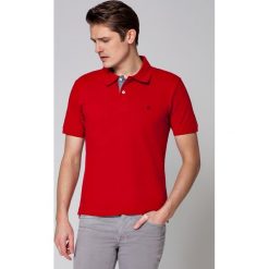 Koszulka Czerwona Polo Jack. Czerwone koszulki męskie LANCERTO, xl, bez wzorów, z bawełny, klasyczne, z krótkim rękawem. W wyprzedaży za 69,90 zł.