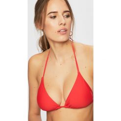 Calvin Klein Jeans - Biustonosz kąpielowy. Czerwone stroje kąpielowe damskie Calvin Klein Jeans, s, bez wzorów, z elastanu. W wyprzedaży za 129,90 zł.