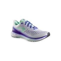 Buty Do Biegania Damskie Kiprun Kd Light Biało-Niebieskie. Białe buty sportowe damskie KALENJI, bez wzorów, z poliesteru, do biegania. Za 279,99 zł.