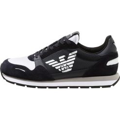 Emporio Armani Sneakersy niskie navy. Niebieskie sneakersy męskie Emporio Armani, bez zapięcia. Za 669,00 zł.