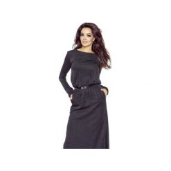 Sukienka maxi z koronkowym tyłem. Czarne sukienki damskie Mustache, m, bez wzorów, z koronki, bez kołnierzyka, bez rękawów, maxi. Za 333,60 zł.