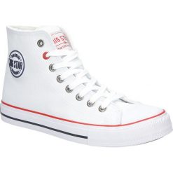 Trampki sznurowane big star t2740. Białe trampki i tenisówki damskie BIG STAR, bez wzorów, z materiału, na sznurówki. Za 119,99 zł.