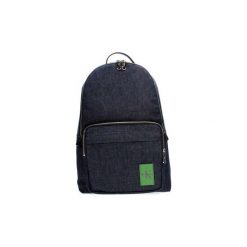 Plecaki Calvin Klein Jeans K40K400149 CANVAS CITY. Czarne plecaki damskie Calvin Klein Jeans, bez wzorów, z jeansu. Za 434,18 zł.