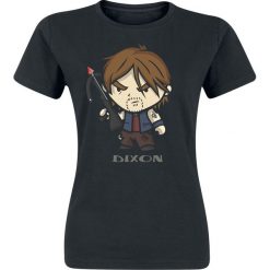 The Walking Dead Daryl Dixon - Chibi Koszulka damska czarny. Czarne koszulki damskie The Walking Dead, l, bez wzorów, bez kołnierzyka, bez rękawów. Za 74,90 zł.