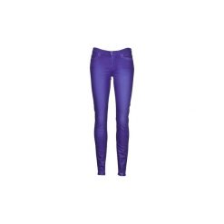 Jeansy slim fit 7 for all Mankind THE SKINNY VINE LEAF. Fioletowe jeansy damskie 7 for all mankind, bez wzorów, z jeansu. Za 853,30 zł.