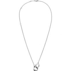 Calvin Klein Naszyjnik Srebrny. Szare naszyjniki damskie Calvin Klein, srebrne. Za 392,95 zł.