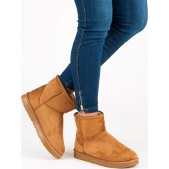 WSUWANE ŚNIEGOWCE. Śniegowce damskie KYLIE, z zamszu, bez zapięcia. Za 65,90 zł.