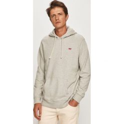 Levi's - Bluza. Szare bluzy męskie Levi's®, s, bez wzorów, z bawełny, z kapturem, bez rękawów, z kapturem. Za 279,90 zł.