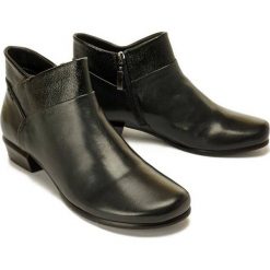 PIAZZA 962127-9 piombo/grey, botki damskie. Szare botki damskie Piazza, z polaru, na niskim obcasie, na obcasie, na zamek. Za 399,90 zł.