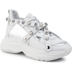 Sneakersy EVA MINGE - EM-26-06-000140 624. Białe półbuty damskie Eva Minge, ze skóry. W wyprzedaży za 339,00 zł.