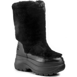 Kozaki MICHAEL MICHAEL KORS - Gamma Bootie 40F9GMFE2D Black. Czarne kozaki damskie MICHAEL Michael Kors, ze skóry, bez obcasa, bez zapięcia. Za 1269,00 zł.