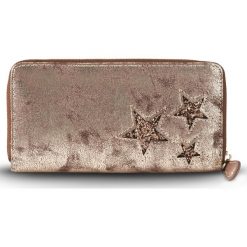 Portfel "Gwiazda" bonprix złoty metaliczny. Żółte portfele damskie marki bonprix. Za 29,99 zł.