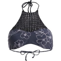 Bikini: Billabong NIGHTFALL HIGH NECK Góra od bikini black pebble