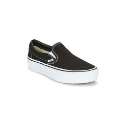 Tenisówki Vans SLIP-ON PLATFORM. Czarne trampki i tenisówki damskie Vans, bez wzorów, bez zapięcia. W wyprzedaży za 230,30 zł.